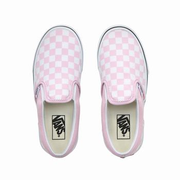 Detske Tenisky Vans Checkerboard Classic (4-8 years) Biele VA23YJZML